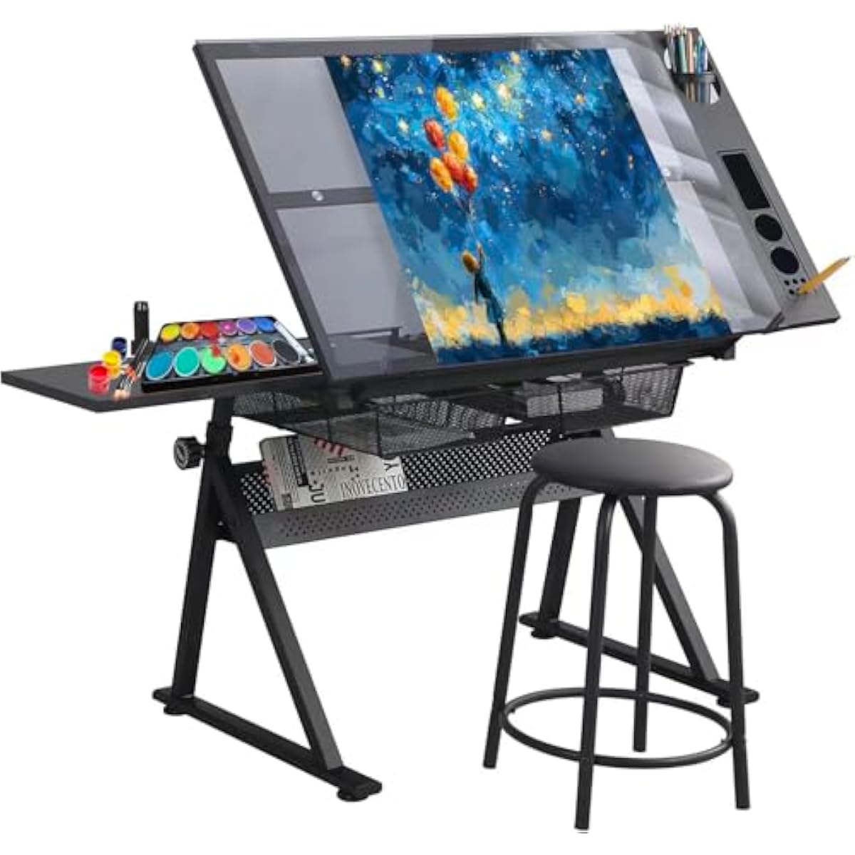 Tops - Bureau de dessin à hauteur réglable