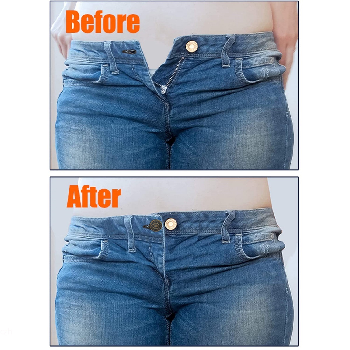 4/6 pièces, rallonge de bouton - Jeans avis et prix
