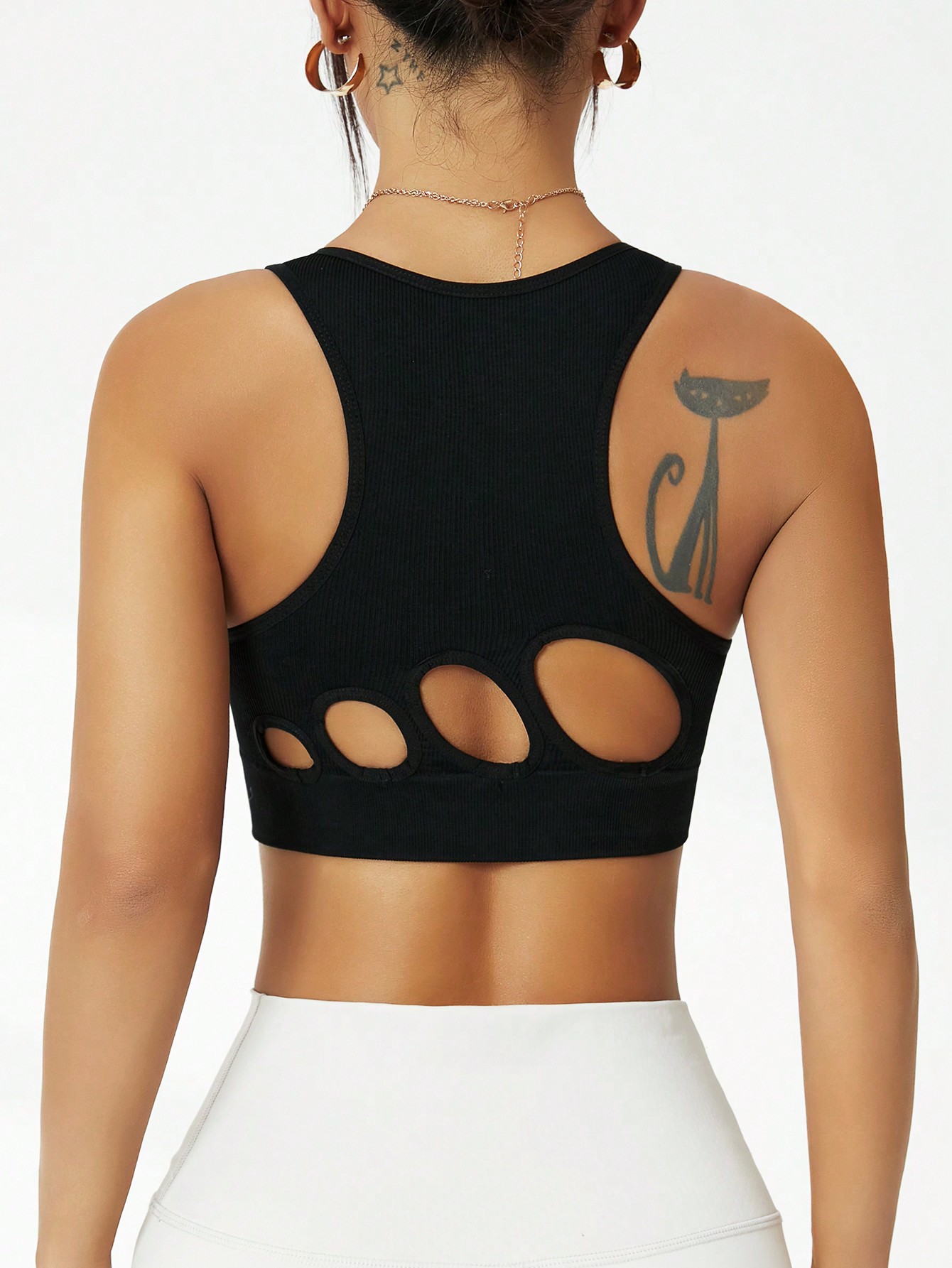 Soutien-gorge de sport côtelé  - Seamless Ribbed Workout Tank Top avis et prix