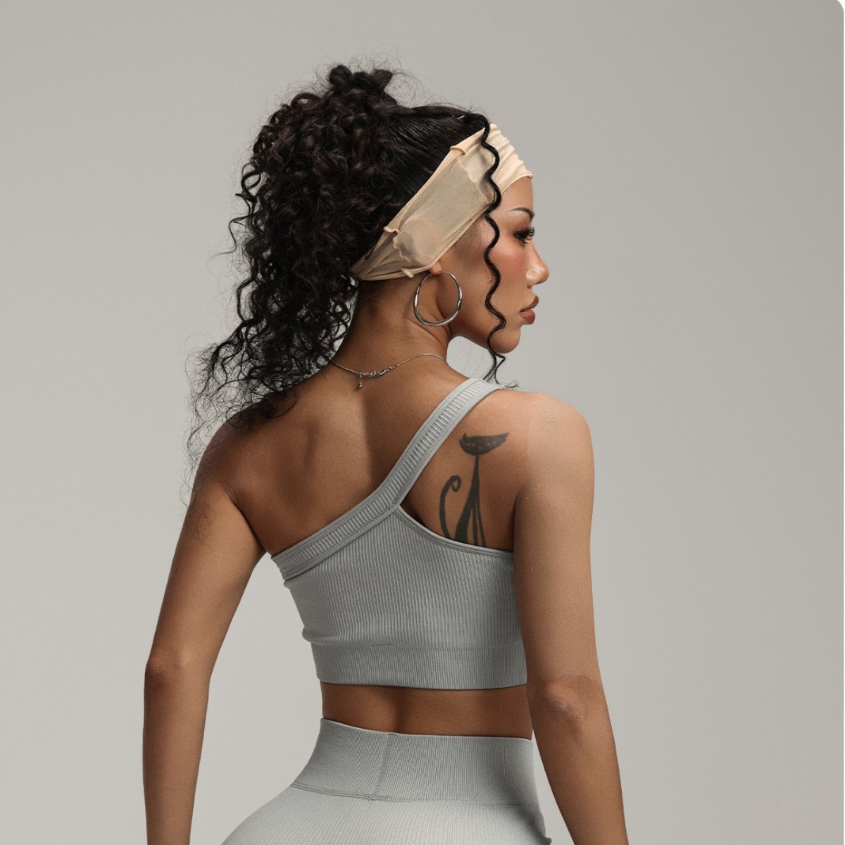 Soutien-gorge de sport côtelé  - Seamless Ribbed Workout Tank Top avis et prix