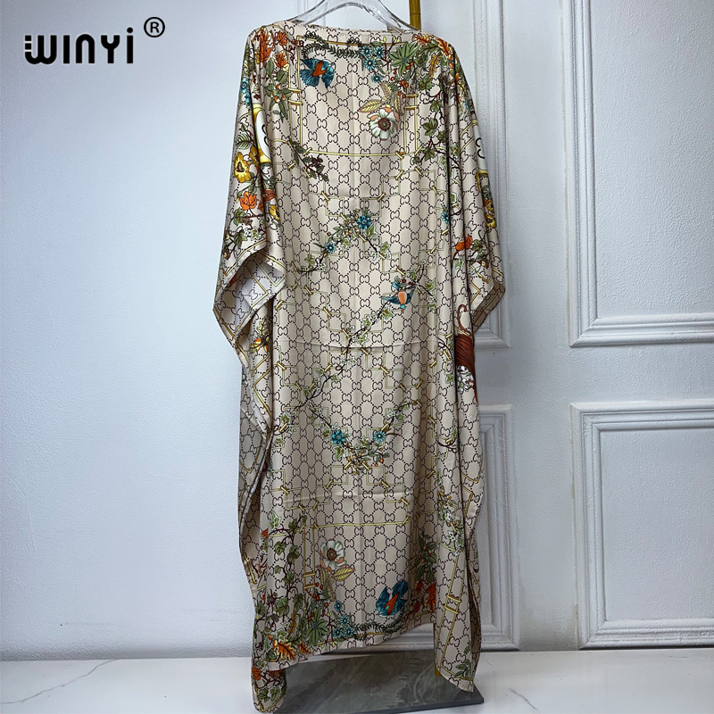 WINYI-Robe de Turquie de Luxe  - Boho Summer Beach Maxi Dress avis et prix
