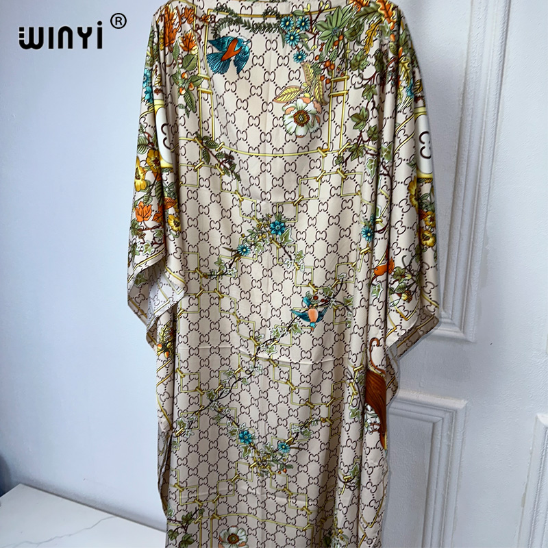 WINYI-Robe de Turquie de Luxe  - Boho Summer Beach Maxi Dress avis et prix