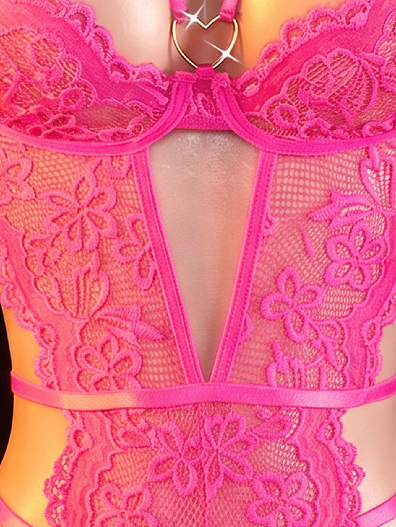Lingerie sexy en dentelle tran - Lingerie avis et prix