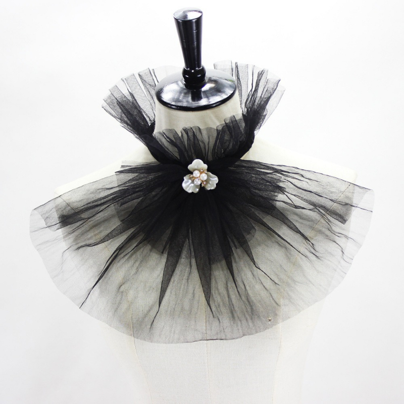 Col en tulle de style vintage, - Dresses avis et prix