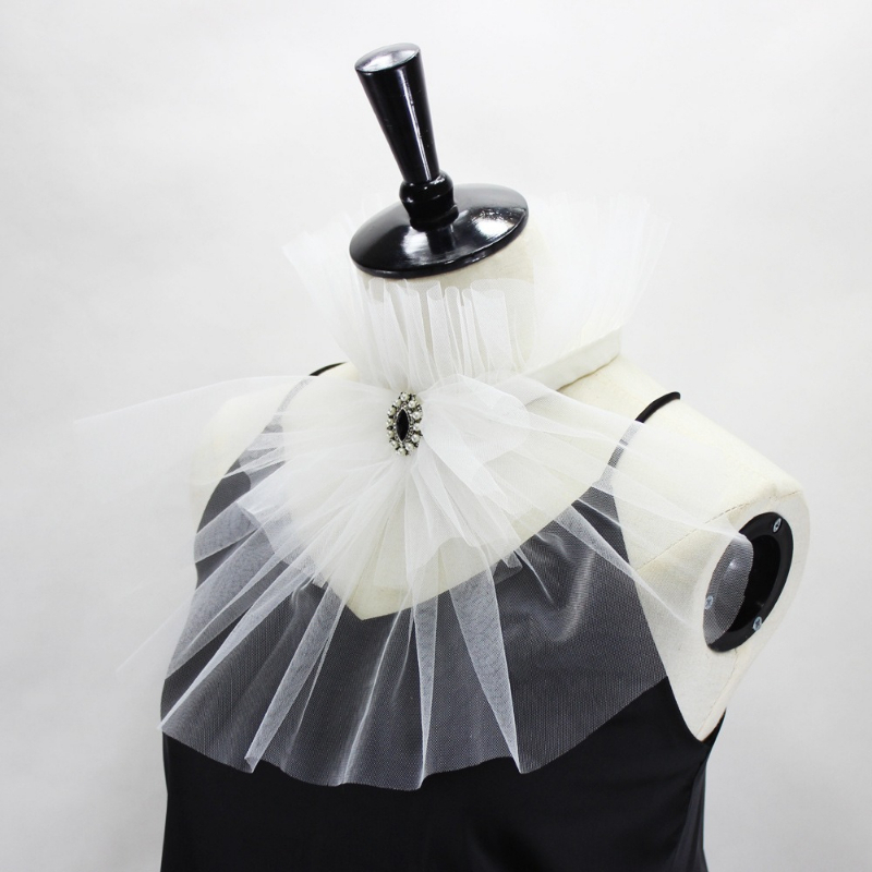 Col en tulle de style vintage, - Dresses avis et prix