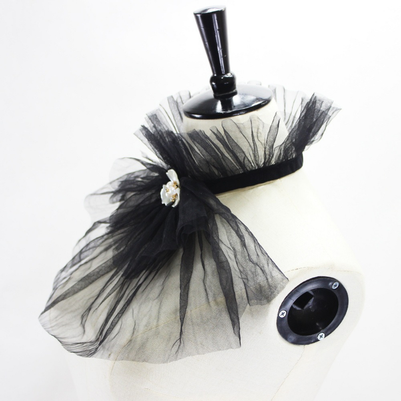 Col en tulle de style vintage, - Dresses avis et prix