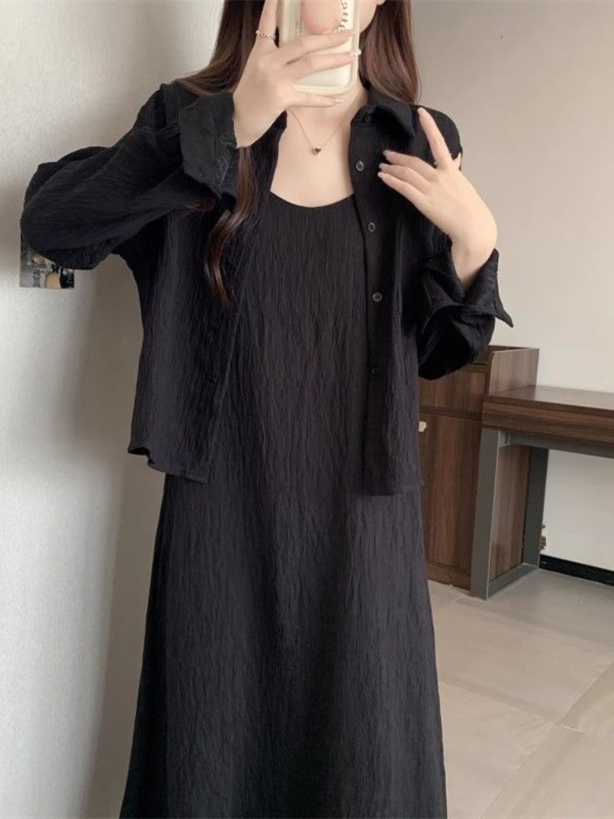 Robe chemise ample d'été grand - Korean Style A Line Shirt Dress avis et prix