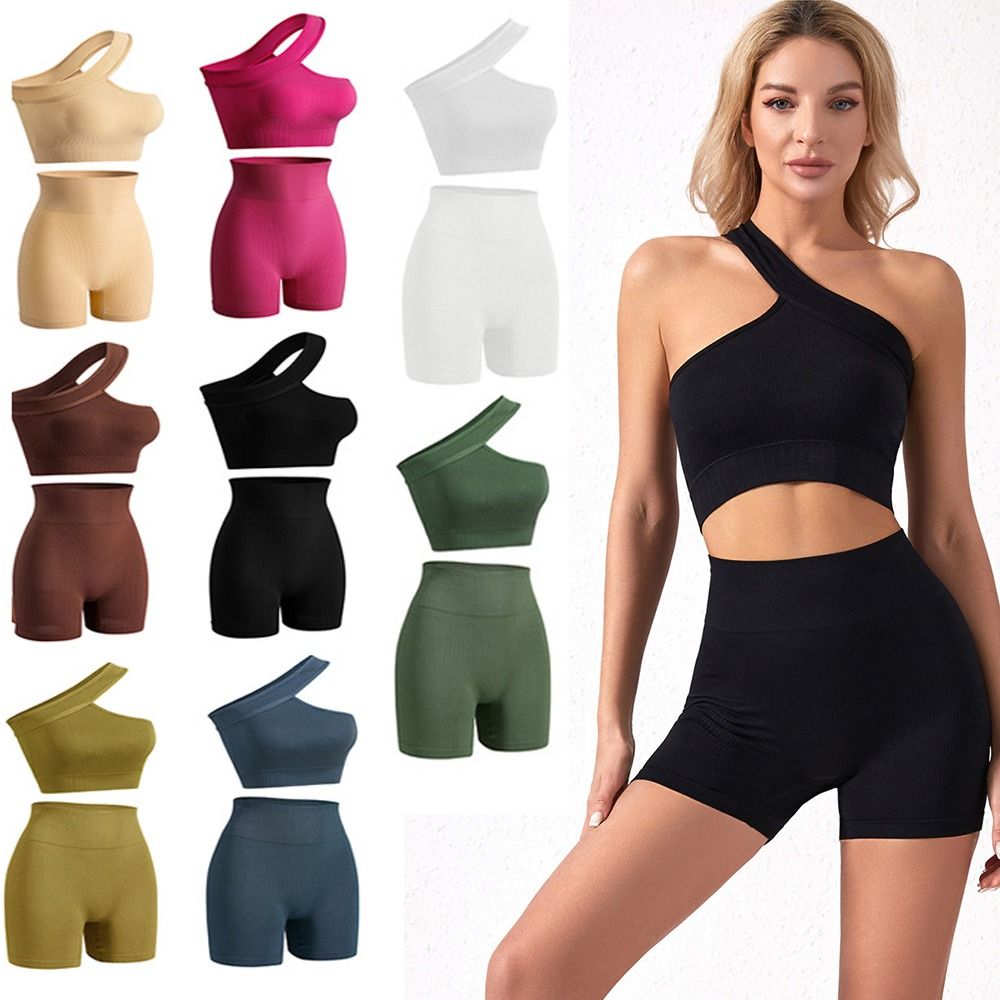Ensemble d'entraînement décont - Seamless Ribbed Workout Tank Top avis et prix