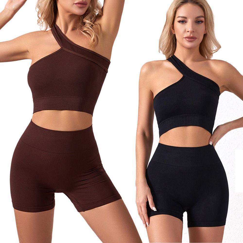 Ensemble de 2 pièces décontrac - Seamless Ribbed Workout Tank Top avis et prix