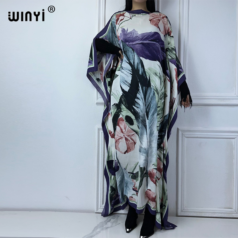 WINYI été caftan femmes africa - Boho Summer Beach Maxi Dress avis et prix